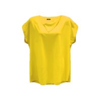 تیشرت زنانه کد 248 رنگ زرد