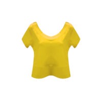 تیشرت زنانه کد 242 رنگ زرد